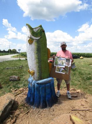 chainsaw carving bass